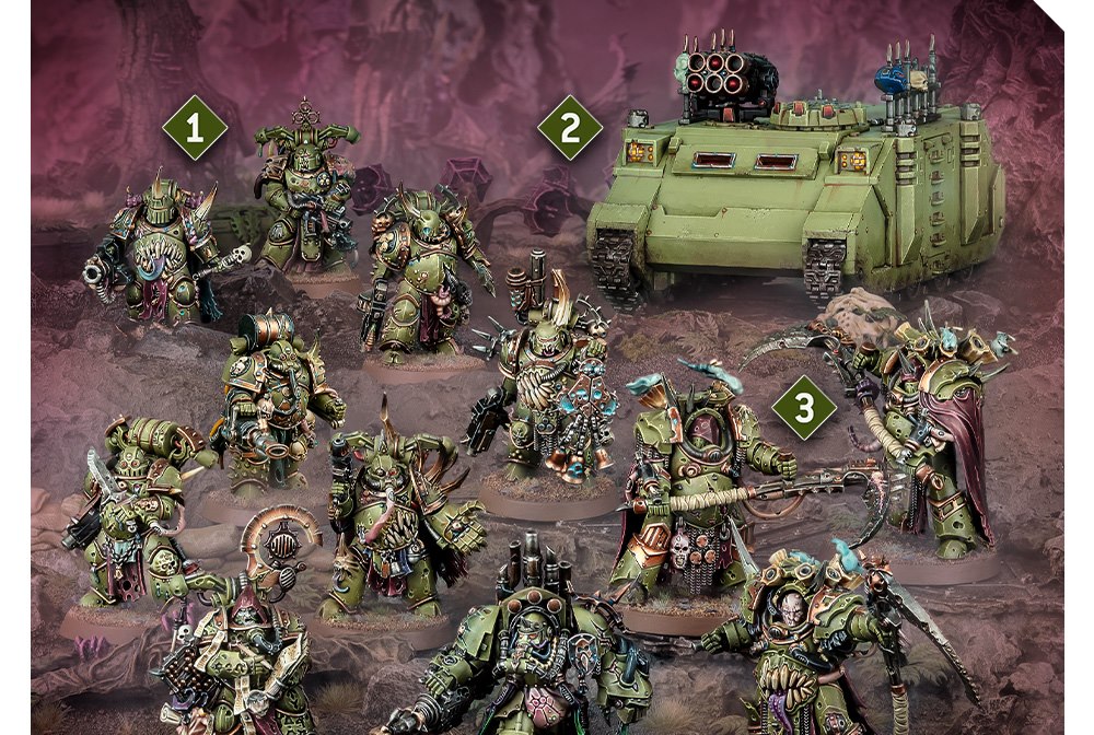 Combat Patrol Death Guard — Maggot Lords
